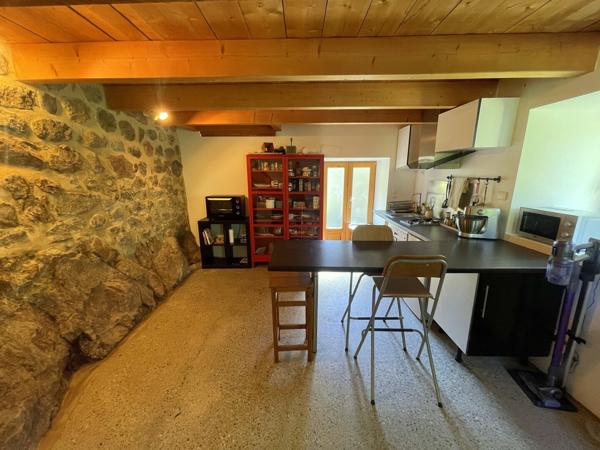 Charmante propriété Ardéchoise en pierres avec piscine et gîtes