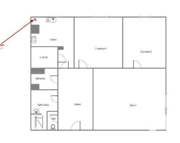 Appartement à vendre 3 pièces 56 m² Mantes-la-Jolie