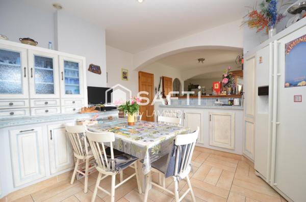 Villa familiale avec vue mer