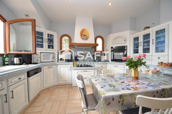 Villa familiale avec vue mer