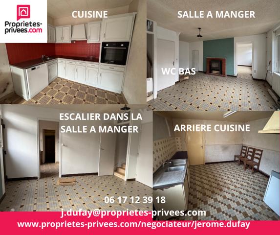 Maison 135 M² 3CH secteur COURBERIE  53110 commune LASSAY LES CHATEAUX 53110
