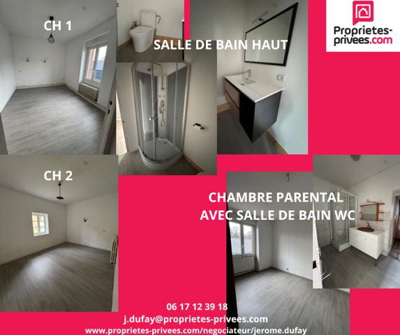 Maison 135 M² 3CH secteur COURBERIE  53110 commune LASSAY LES CHATEAUX 53110