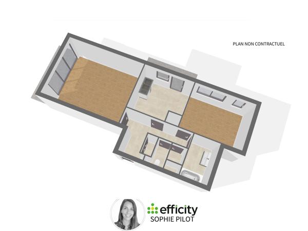 Appartement
         2 pièces
        - 54 m² Exclusivité 249 000 € *