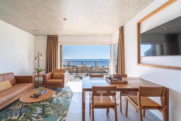 Appartement T3 avec vue mer à deux pas des plages