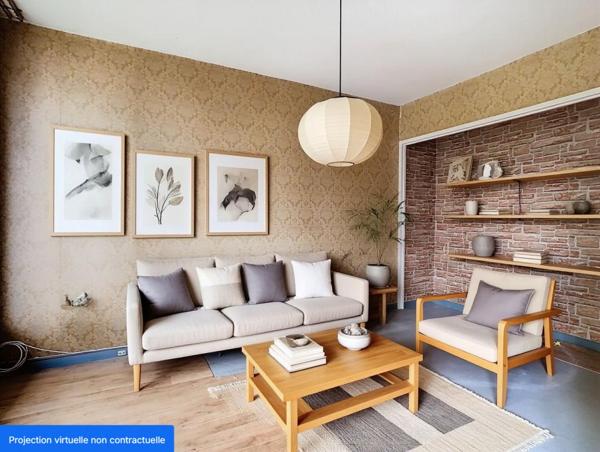 APPARTEMENT T4 - 2/3 CHAMBRES - GARAGE/BOX - BALCON - CAVE - 60290 RANTIGNY