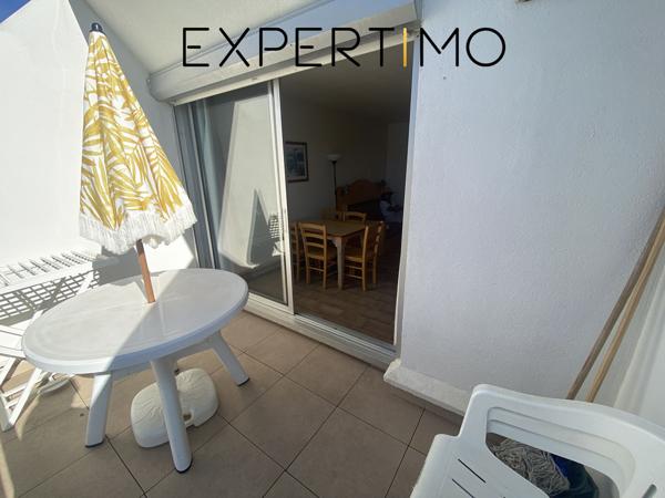 Carnon Plage (34280) T2 loueur meublé, entre grande piscine et port de plaisance de Carnon