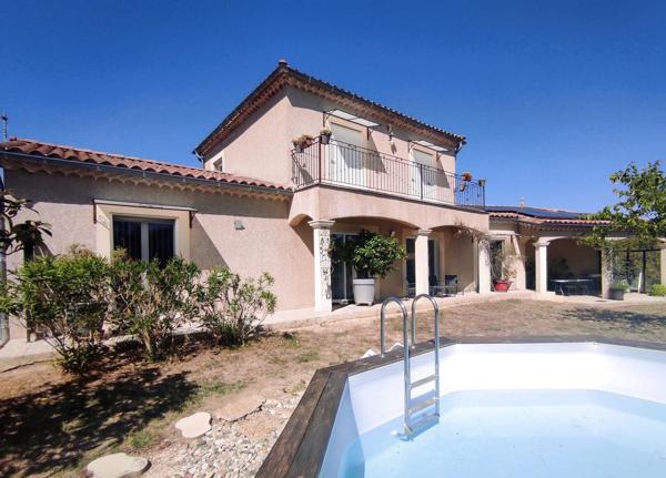 SAINT-PRIVAT-DES-VIEUX VILLA 148 M² PISCINE TERRAIN 1 000 M² PROCHE ALÈS