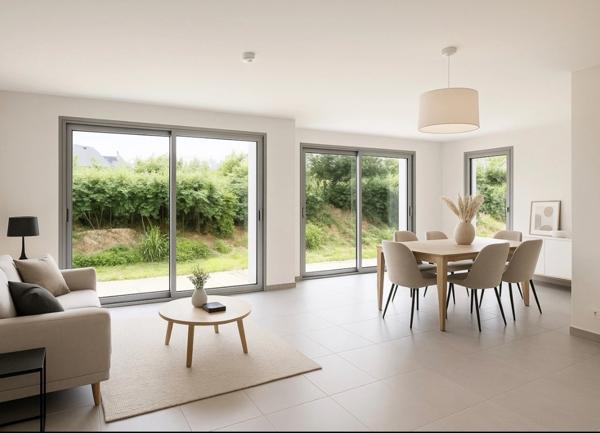 Maison de plain-pied de 102 m² LANNILIS (29)