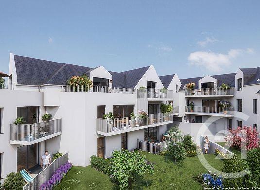 Appartement F3 à vendre  3 pièces - 63,89 m2 ARZON - 56