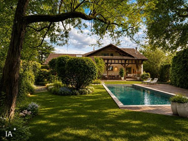 PESSAC – MAISON D’INSPIRATION LANDAISE – 10 PIÈCES – T2 INDÉPENDANT