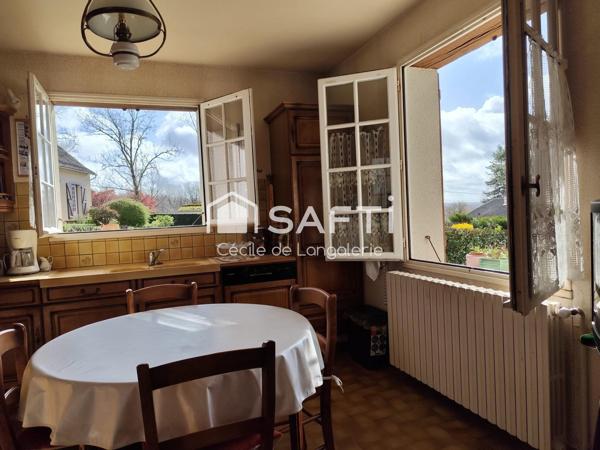 BELLE MAISON  SUR SOUS-SOL AVEC TERRAIN ARBORE