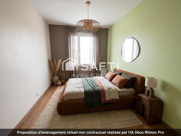 Talence appartement 3 chambres possibilité 4 avec terrasse privative, parking fermé  et cave