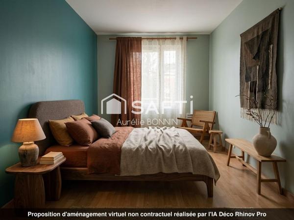 Talence appartement 3 chambres possibilité 4 avec terrasse privative, parking fermé  et cave