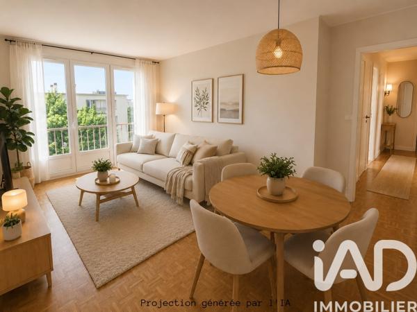 Appartement à vendre 3 pièces 59 m² Viry-Châtillon