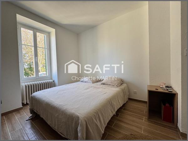 Maison, 2 chambres, jardin, garage