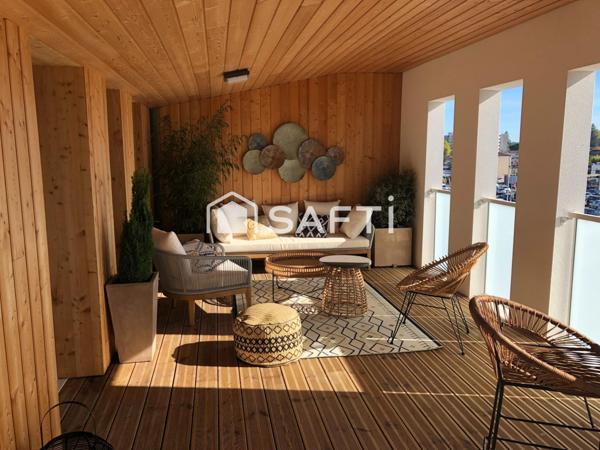 Rare-Très bel apt 3 ch. avec terrasses-Pkg couvert