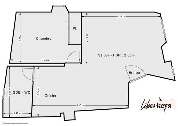 A vendre 83470 Saint Maximin la Sainte Baume appartement Type 2