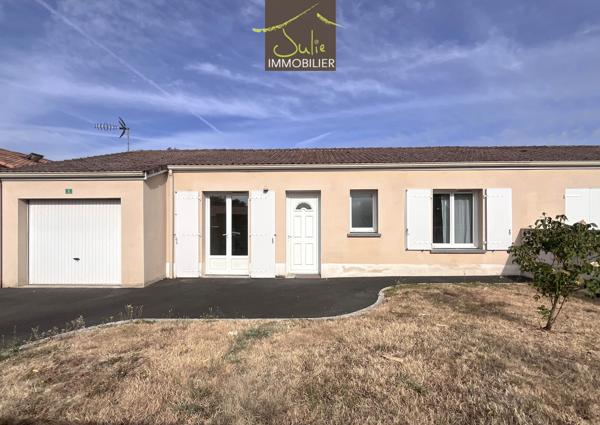 Plain-pied 3 chambres, idéal pour placement locatif ou 1er achat !!