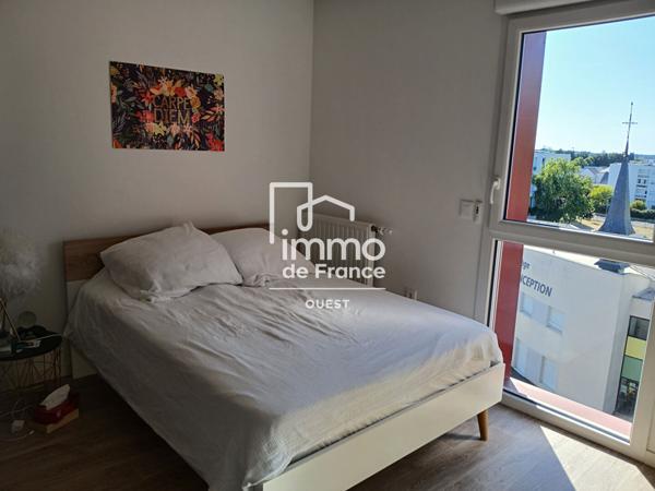 ANGERS  PROX.EBLE /FREMUR : APPARTEMENT T3 AU DERNIER ETAGE