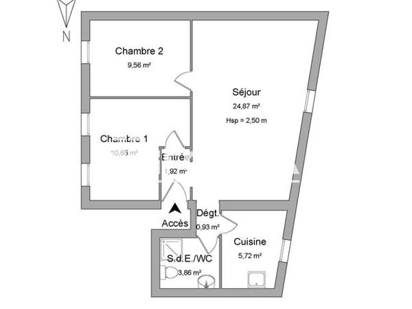 Location Appartement 3 pièces 65 m² - 5 AVENUE RASPAIL Arnouville 95400