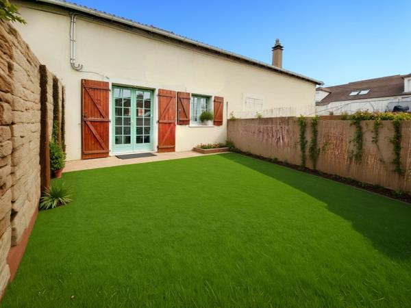 Longpont-sur-Orge (91310) Beau duplex de type F2 de 44 m2 utiles avec terrasse et jardin de 38 m2 exposés plein Sud +1 place de parking