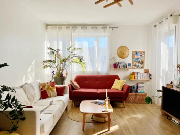 Bègles appartement T3 traversant
