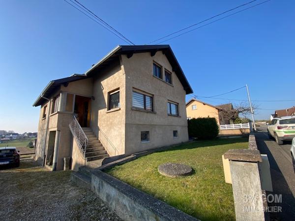 3%.COM Maison à rénover avec 2 chambres sur terrain de 5,92 ares  Wingersheim (67170)