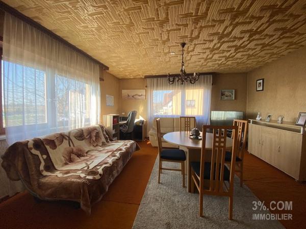 3%.COM Maison à rénover avec 2 chambres sur terrain de 5,92 ares  Wingersheim (67170)