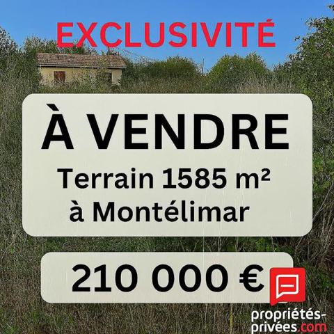 TERRAIN CONSTRUCTIBLE 1585 m2