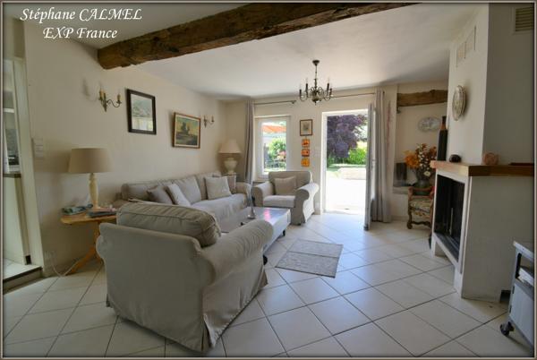 Maison plain-pied  130 m² - 3 chambres - Garage