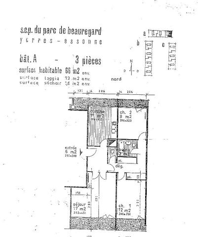 BEAUREGARD, F3 au 1er étage