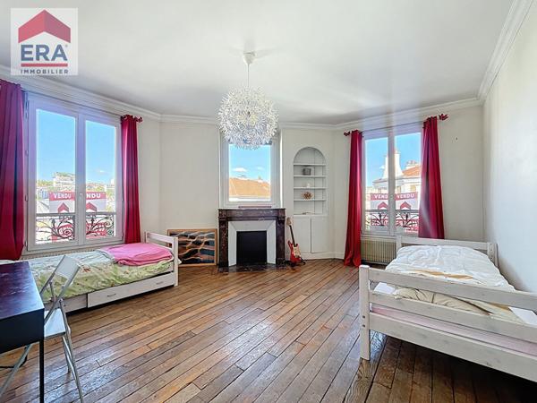 A VENDRE -  APPARTEMENT 5/6 PIECES 116m² - 300m DE PARIS