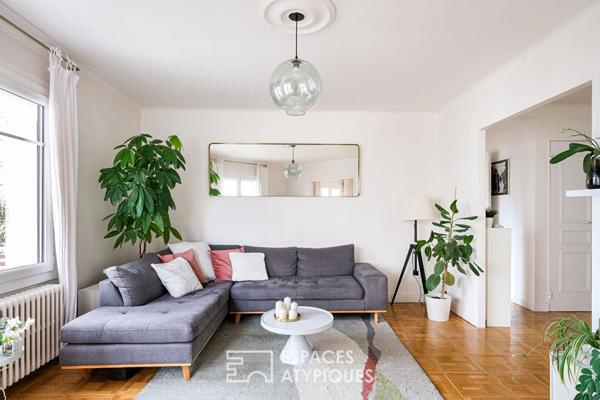 Ancien rénové avec balcon et vue dégagée à Jean Macé