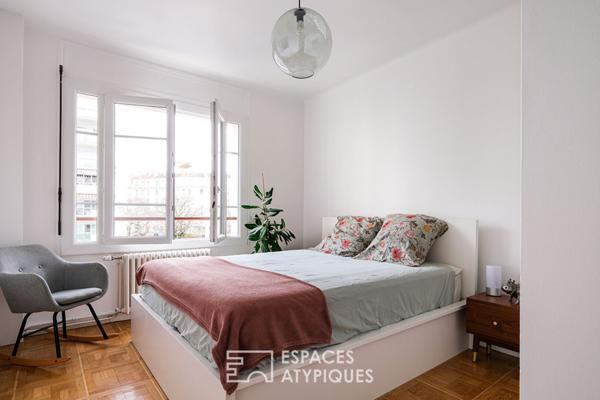 Ancien rénové avec balcon et vue dégagée à Jean Macé