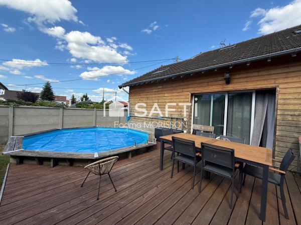 Maison individuelle 5 pièces – 97 m² sur 400 m² de terrain