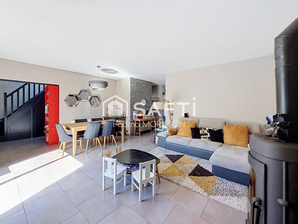 Maison individuelle 5 pièces – 97 m² sur 400 m² de terrain