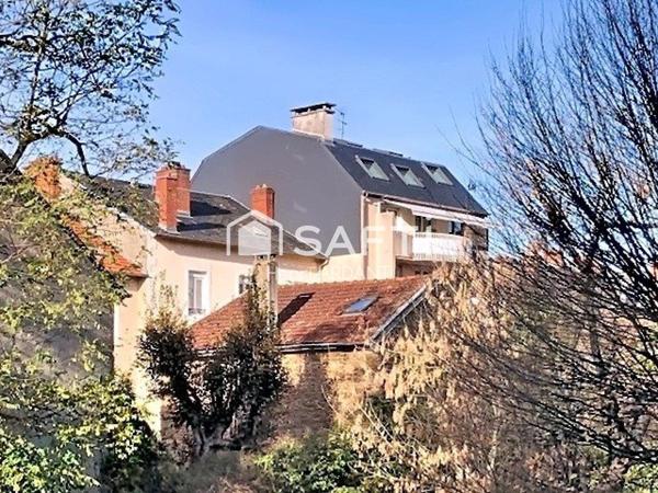 DUPLEX d'exception Centre-Ville LIMOGES : dernier étage, terrasse, ascenseur, garage et quatre chambres !