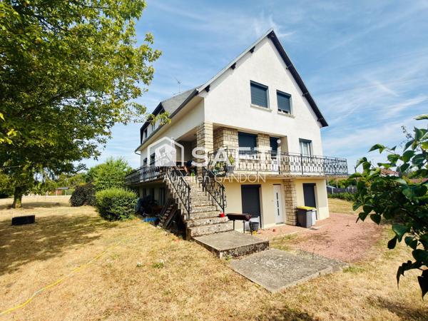 Maison T9 avec grand jardin