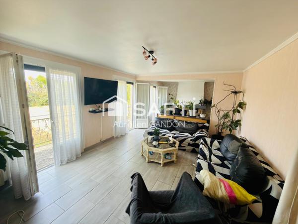 Maison T9 avec grand jardin