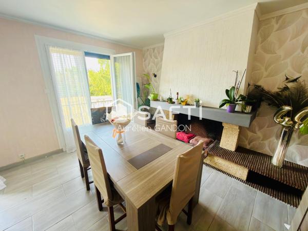 Maison T9 avec grand jardin