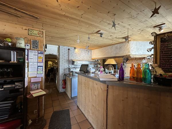 Deux Alpes – Local commercial + logements face aux pistes, permis d’agrandissement valide