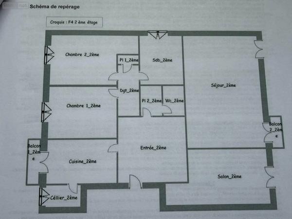 Location - Appartement Le Puy-en-Velay 43000 5 pièces 118 m 2