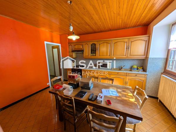 Maison 134 m², 3 ch., RDC et combles aménageables