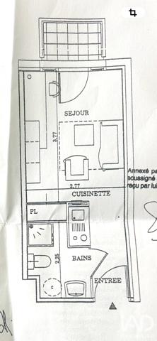 Studio à vendre 17,91 m² Pau