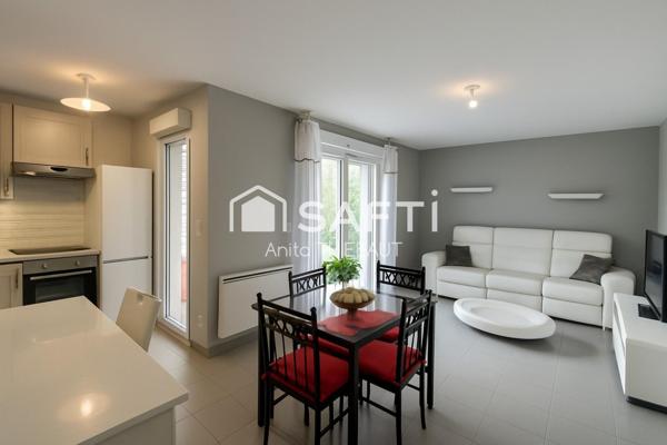 2 pièces 50m² avec terrasse, cave et garage