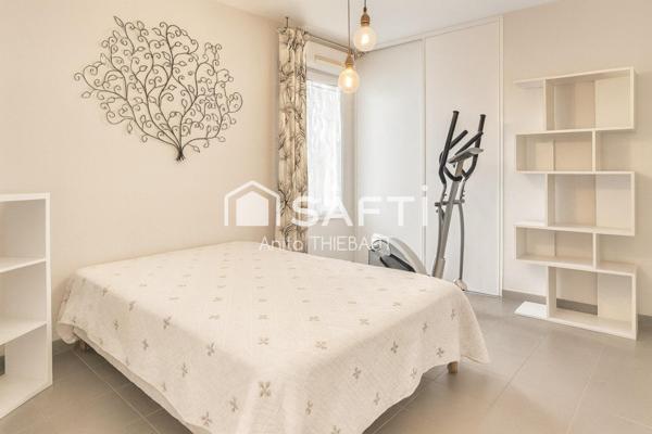 2 pièces 50m² avec terrasse, cave et garage