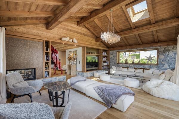 Vente Chalet de luxe Megève 9 Pièces 336 m²