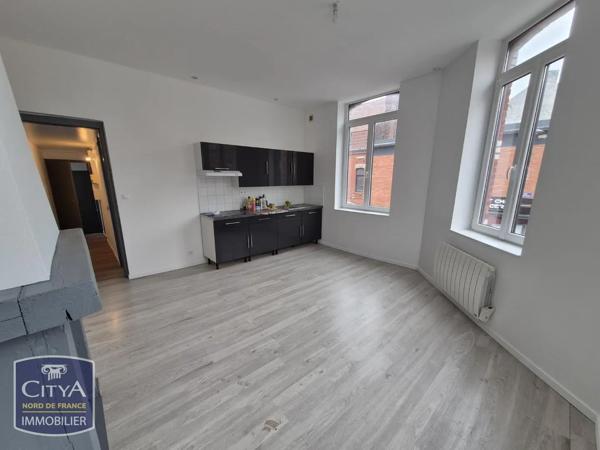 Appartement à louer 2 pièces 34m² Roubaix (59100)