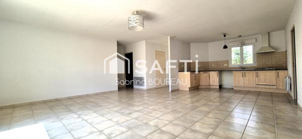 Plain-pied 3 chambres proche Echiré