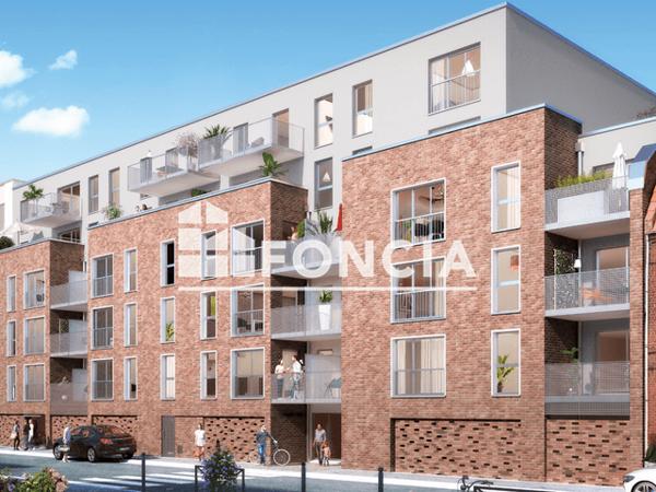 Location Appartement 3 pièces 67.1 m² - 14 RUE CORNEILLE Roubaix 59100